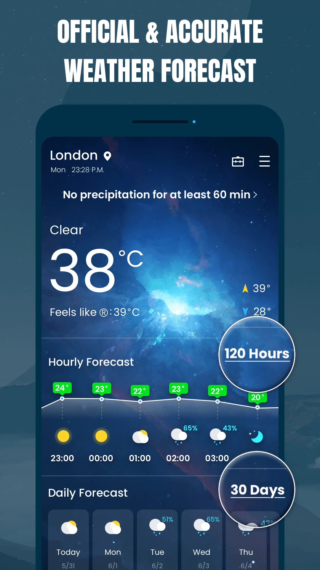 Z Weather & Widget, Radar screenshot