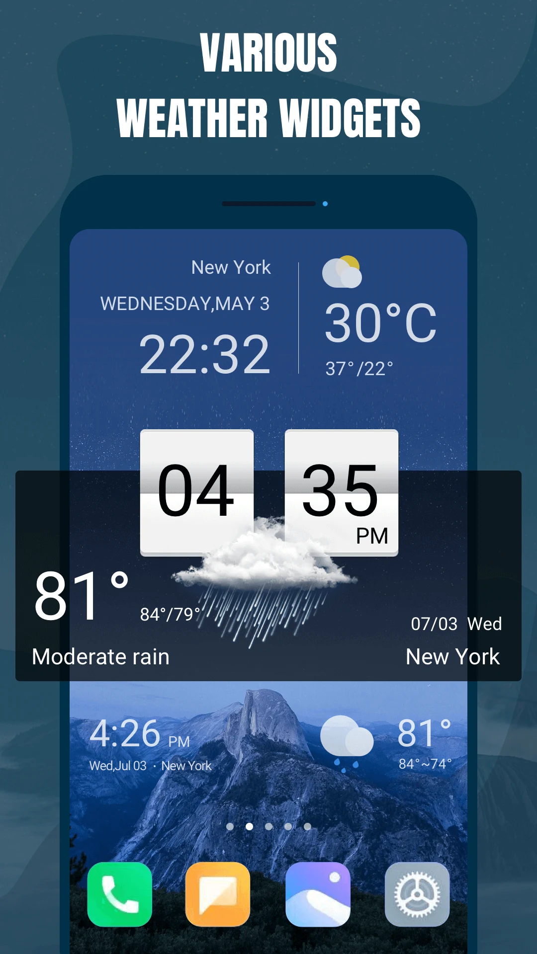 Z Weather & Widget, Radar screenshot
