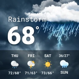 Ikon Weather app - Radar & Widget